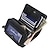 abordables Porte-cartes et étuis-Porte-cartes en cuir PU porte-nom avec fermeture magnétique protection multi-cartes de crédit pour hommes cadeaux pour la fête des pères