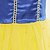 cheap Movie &amp; TV Theme Costumes-Frozen Snow White Fairytale Princess Flower Girl Dress Theme Party Costume Tulle Dresses Girls&#039; Movie Cosplay Yellow (With Accessories) Dress Accessory Set Halloween Carnival World Book Day Costumes