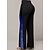 cheap Pants-Women&#039;s Pants Trousers Black Blue Basic Casual Lounge Print Daily Holiday Weekend Full Length Micro-elastic Solid Color L XL XXL 3XL 4XL