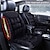 cheap Car Seat Covers-1 PCS Car Seat Covers Luxury Car Protectors Universal Anti-Slip Driver Seat Cover  Plush with Backrest Strip-type Easy Install Universal Fit Interior Accessories for Auto Truck Van SUV for Winter Warm