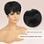 Χαμηλού Κόστους Συνθετικές Trendy Περούκες-pixie cut περούκα ανθρώπινα μαλλιά περούκες ανθρώπινα μαλλιά με κτυπήματα φυσική κοντή μαύρη περούκα με στρώσεις κυματιστές κοντές περούκες διαφορετικού στυλ για μαύρες γυναίκες