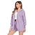 cheap Women&#039;s Loungewear-Women&#039;s Hooded Pajama Sets 3 Pieces Fluffy Fleece Long Sleeves Coat Shorts Vest for Winter Gift for Valentine&#039;s Day