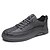 ieftine Adidași Bărbați-Bărbați Adidași Aspect sportiv Pantofi de Pat de Copii  pantofi de skate Plimbare Sportiv Clasic Casual În aer liber De Atletism Imitație Piele Dantelat Negru Gri Primăvară Toamnă