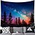 cheap Wall Tapestries-Sunset Forest Large Wall Tapestry Art Decor Blanket Curtain Hanging Home Bedroom Living Room Decoration Polyester