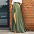 cheap Women&#039;s Skirts-Women&#039;s Work Skirts Long Skirt Maxi Satin Black Wine Green Skirts Pocket Long Casual Daily S M L