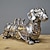 levne Sochy-steampunks styl zvíře sochařství mechanické zvířecí ozdoba dekorace těžký průmysl dekorace pryskyřice mechanická dekorace přívěsek novoroční dekorace