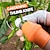 voordelige tuin handgereedschap-siliconen duimmes vingerbeschermer groente oogstmes plant mes schaar snijringen tuinhandschoenen
