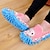 cheap Home Decor-1pair Cleaner Grazing Slippers House Bathroom Floor Cleaning Mop Cleaner Slipper Lazy Shoes Cover Microfiber Duster Cloth