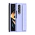 זול מארז סמסונג-טלפון מגן עבור סמסונג גלקסי Z Flip 4 Z Fold 5 כיסוי עם מכסה מסגרת באמפר נפתח-נסגר מגן גוף מלא אחיד TPU