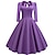 Χαμηλού Κόστους Ιστορικές &amp; Vintage Στολές-Ρετρό / Βίντατζ Δεκαετία του 1950 Vintage Φόρεμα Κοκτέιλ Φόρεμα Swing φόρεμα Φόρεμα Flare Χριστουγεννιάτικο φόρεμα για πάρτι Γυναικεία Μασκάρεμα Πάρτι / Βράδυ Φόρεμα
