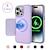 halpa iPhone-kotelot-puhelin Etui Käyttötarkoitus iPhone 15 Pro Max Plus iPhone 14 13 12 11 Pro Max Plus Magsafen kanssa Magneetti Korttipaikka Yhtenäinen väri Silikoni