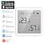 billiga Övrig städutrustning-wifi temperatur fuktighetssensor inomhus hygrometer termometer detektor smart life fjärrkontroll stöd alexa google home