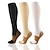 baratos Ligas e Suportes-um par de meias de pressão esportivas meias elásticas meias de compressão de íons de cobre