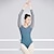 ieftine Basics Dans-Balet Îmbrăcăminte de Sport Leotard / Onesie Ruching Culoare Pură Despicare Pentru femei Performanță Antrenament Manșon Lung Înalt Poliester