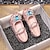 cheap Movie &amp; TV Theme Costumes-Frozen Cinderella Princess Elsa Mary Jane Shoes Girls&#039; Movie Cosplay Sequins Halloween Silver Rosy Pink Shoes Halloween Carnival Masquerade Polyester Plastics World Book Day Costumes