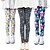 billige Underdele-Børn Pige Leggings Grafisk Mode udendørs 7-13 år Efterår Sort Hvid Lyserød