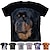 Χαμηλού Κόστους καινοτομία αστεία hoodies &amp; t-shirts-Ζώο Σκύλος Κοντομάνικο Κινούμενα σχέδια Μάνγκα Ζώο Στάμπα Γραφικό Για Για Ζευγάρια Ανδρικά Γυναικεία Ενηλίκων Μασκάρεμα 3D εκτύπωση Καθημερινά