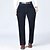 preiswerte Schlank-Herren Anzughosen Cordhose Winterhose Hose Hosen Tasche Gerade geschnitten Glatt Komfort Warm Hochzeit B¨¹ro Geschäft Strassenmode Brautkleider schlicht Schwarz Marineblau Mikro-elastisch