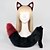 voordelige Accessoires voor haarstyling-wolf vos staart haar clip hoofdtooi oren en dierenbont staart hoofdband halloween cosplay kostuum lolita set
