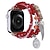abordables Bracelets Apple Watch-Corde tressée à la main Compatible avec Bracelet Apple Watch 38mm 40mm 41mm 42mm 44mm 45mm 49mm Homme Perlé Bohème Perles Bracelet de remplacement pour iwatch Ultra 2 Series 9 8 7 SE 6 5 4 3 2 1