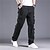 baratos Calças Cargo-Homens Calças Cargo Calça cargo Calças Calças Táticas Folgado Perna reta 8 Bolso Côr Camuflagem Conforto Vestível Casual Diário Streetwear à moda Estilo Clássico Verde Cáqui