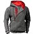 cheap Basic Hoodies-Men&#039;s Quarter Zipper Hoodie Wine Red Royal Blue Blue Light Grey Hooded Letter Graphic Prints Print Sports &amp; Outdoor Daily Sports Hot Stamping Basic Designer Casual Spring &amp;  Fall Clothing Apparel