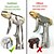 cheap Vehicle Cleaning Tools-Upgrade Garden Hose Nozzle Sprayer 100% Heavy Duty Metal Handheld Water Nozzle High Pressure in 4 Spraying Modes for Hand Watering Plants and Lawn Car Washing Patio and Pet