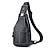 levne Pánské tašky-pánská crossbody kabelka náprsní taška napa kožená venkovní denní zip jednobarevná černá
