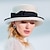 זול כובע מסיבות-כובעים 100% צמר כובע פדורה מזדמן מסיבת תה אלגנטית עם כיסוי ראש עם קשת