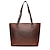 cheap Handbag &amp; Totes-Women&#039;s Tote Shoulder Bag Tote PU Leather Office Daily Going out Tassel Large Capacity Solid Color Black Red Light Brown