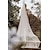 tanie Welony ślubne-Jednowarstwowy Prosty / Styl klasyczny Welony ślubne Welony katedralny z Czysty Kolor 110,24 cala (280cm) Szyfon