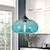 cheap Island Lights-LED Pendant Light 28 cm Single Design Pendant Light Glass Electroplated Modern Nordic Style 110-240 V