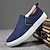 cheap Men&#039;s Sneakers-Men&#039;s Sneakers Loafers &amp; Slip-Ons Skate Shoes White Shoes Cloth Loafers Sporty Classic Outdoor Daily Canvas Elastic Fabric Loafer Black White Red Spring Fall