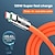 cheap Cell Phone Cables-3.3ft 120W 3-In-1 Multi Fast Charging Nylon Braided Cable USB Charger Cord With 3 Different Ports (USB C/Micro/Lightning)