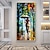 tanie Pejzaże-ręcznie malowane sztuka ścienna nowoczesne abstrakcyjne leonid afremov deszczowa dama krajobraz dekoracja wnętrz wystrój rolowane płótno bez ramy nierozciągnięte