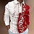 preiswerte 3D-Reißverschluss-Polo-Herren Poloshirt Golfhemd Bemerkung Umlegekragen Schwarz / Weiß Gelb Rote Blau Orange 3D-Druck Outdoor Strasse Langarm Zip Bedruckt Bekleidung Modisch Brautkleider schlicht Atmungsaktiv