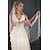cheap Wedding Veils-One-tier Simple / Pearls Wedding Veil Chapel Veils with Faux Pearl Tulle