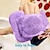 cheap Bathing &amp; Personal Care-1pc Silicone Body Scrubber Shower Brush Bath Exfoliating Brush Belt Back Scrub Body Cleaner Cleaning Strap Bathroom Accessories