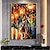 cheap Landscape Paintings-Handmade Hand Painted Oil Painting Wall Modern Abstract Lover Painting Pattle Knife Art Canvas Painting Home Decoration Decor Rolled Canvas No Frame Unstretched