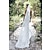 abordables Velos de novia-1 capa Sencillo / Estilo clásico Velos de Boda Catedral con Color Puro 110,24 en (280cm) Gasa