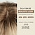 お買い得  人間の髪の毛の部分とToupees-女性用 レミーヘア人毛 ヘアピース ストレート キャップレス クラシック / 女性 / 最高品質 パーティー / パーティー／フォーマル / デイリーウェア