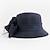Χαμηλού Κόστους Καπέλα για Πάρτι-καπέλα από ίνες μπολ / καπέλο κλοσέ πάρτι τσαγιού ιπποδρομία κομψά με καλύμματα κεφαλής με πούπουλα/ ειδική περίσταση