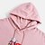 cheap Men&#039;s Hoodies &amp; Sweatshirts-Men&#039;s Hoodie Black Pink Hooded Graphic Prints Fish Sports &amp; Outdoor Daily Sports Hot Stamping Basic Streetwear Casual Spring &amp;  Fall Clothing Apparel Hoodies Sweatshirts