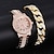 abordables Montres à Quartz-Diamant femmes montres montre en or dames montres-bracelets marque de luxe strass femmes bracelet montres femme relogio feminino