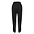 baratos Calça de linho de algodão simples-calças femininas de algodão e linho com bolsos laterais, perna larga, soltas, casuais, verão, outono, branco, azul claro, s 2xl