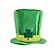 cheap Carnival Costumes-St. Patrick&#039;s Day Shamrock Irish Hat Adults&#039; Men&#039;s Cosplay Party / Evening Saint Patrick&#039;s Day Festival / Holiday Polyester Green Men&#039;s Women&#039;s Easy Carnival Costumes 3 Leaf