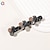 ieftine Accesorii Stilizare Păr-cleme de păr împletite cu piatră de cristal de parcare cu 3 cleme mici agrafă de păr în formă de perlă clemă de păr împletită cu strasuri pentru femei/fete