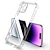 Недорогие Чехлы для iPhone-телефон Кейс для Назначение Айфон 15 Про Макс Плюс iPhone 14 Pro Max Plus 13 12 11 X XR XS 8 7 Кейс на заднюю панель Кристально чистый Защита 4 углов Прозрачный ТПУ