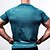 ieftine tricouri și tancuri active pentru bărbați-Bărbați Cămașă de gimnastică Manșon scurt Tricou Tee Spandex Respirabil Ușor Comfortabil Yoga Gimnastică antrenament Alergat Echipament sportiv Îmbrăcăminte de Sport  Negru Alb Verde Militar