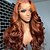 cheap Human Hair Lace Front Wigs-Remy Human Hair 13x4 Lace Front Wig Free Part Brazilian Hair Wavy Brown Wig 130% 150% Density with Baby Hair Natural Hairline 100% Virgin With Bleached Knots Pre-Plucked For wigs for black women Long